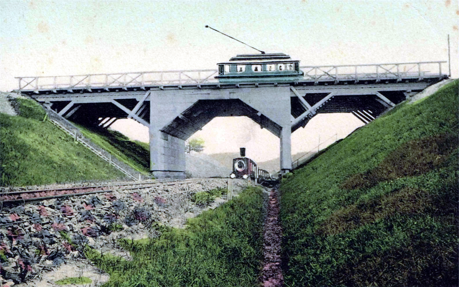 Гаванський шляхопровід. Листівка 1910-х років