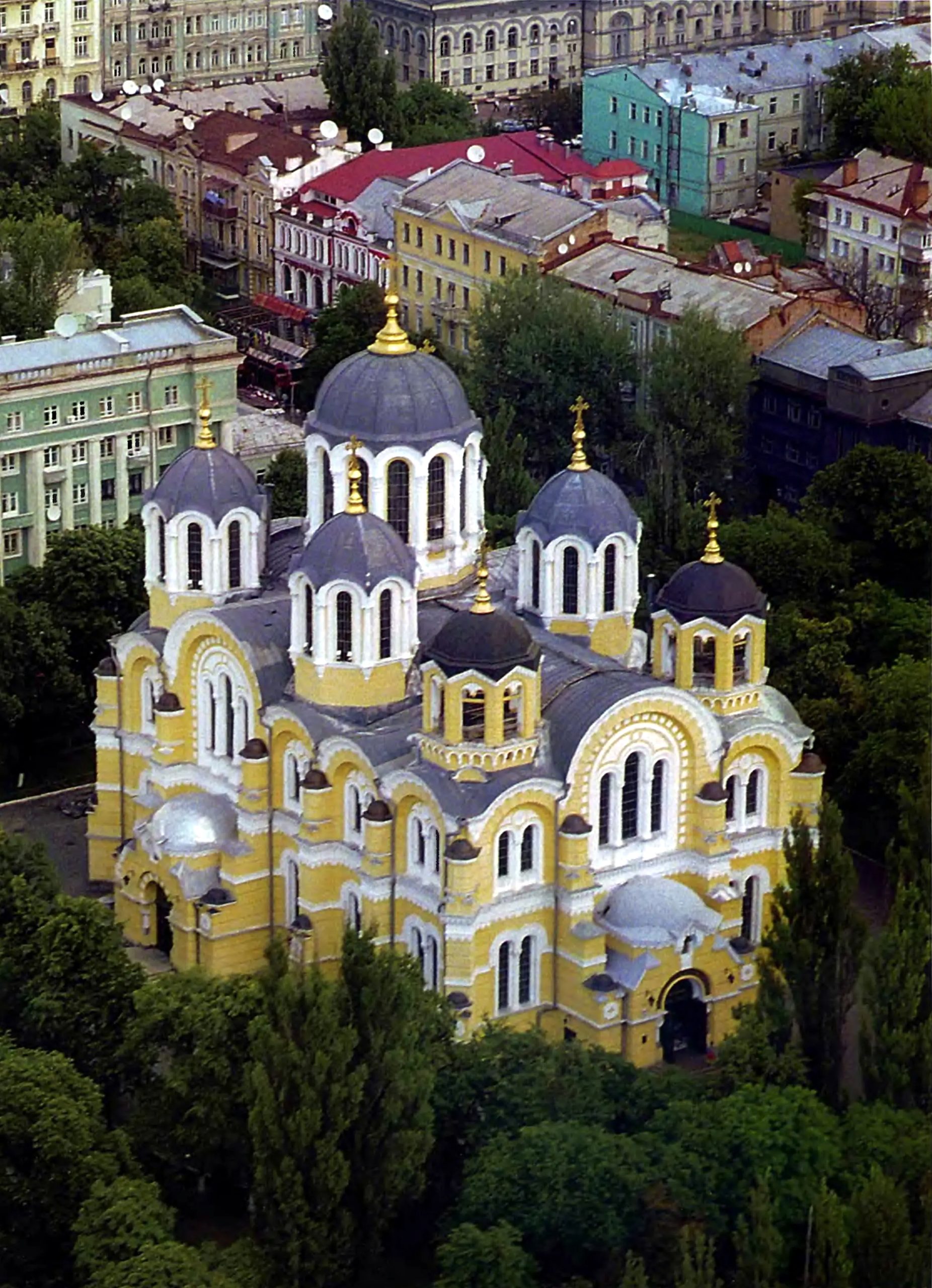 Володимирський собор. Фото А. Прибєги кінця ХХ століття