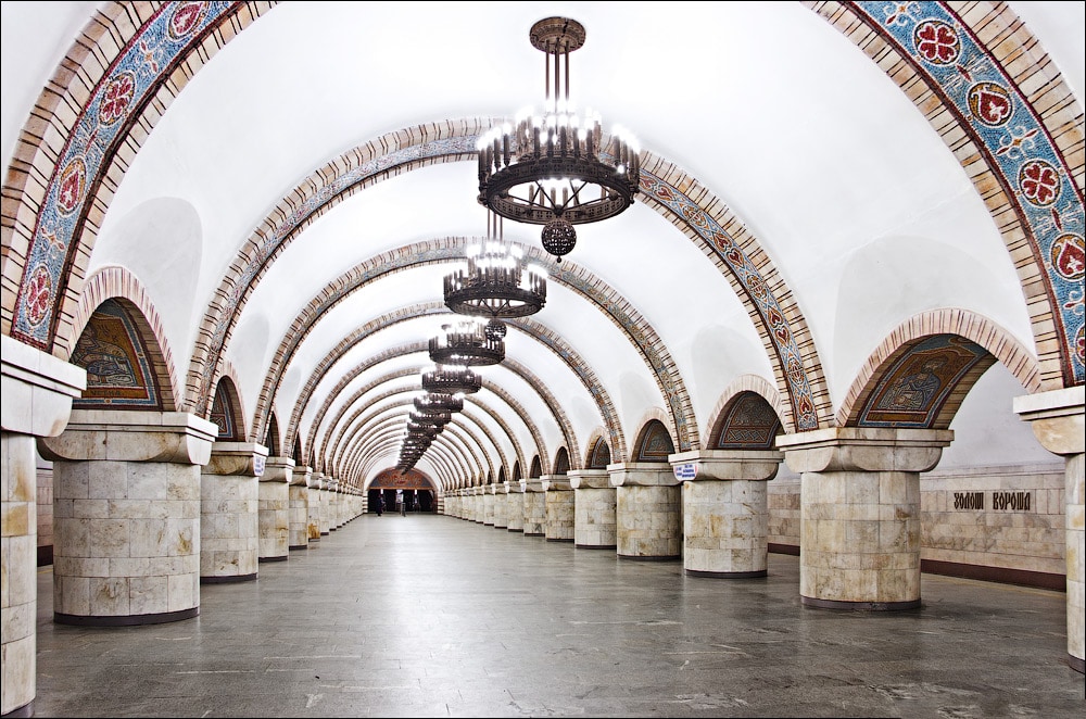 Інтерʼєр станції метро