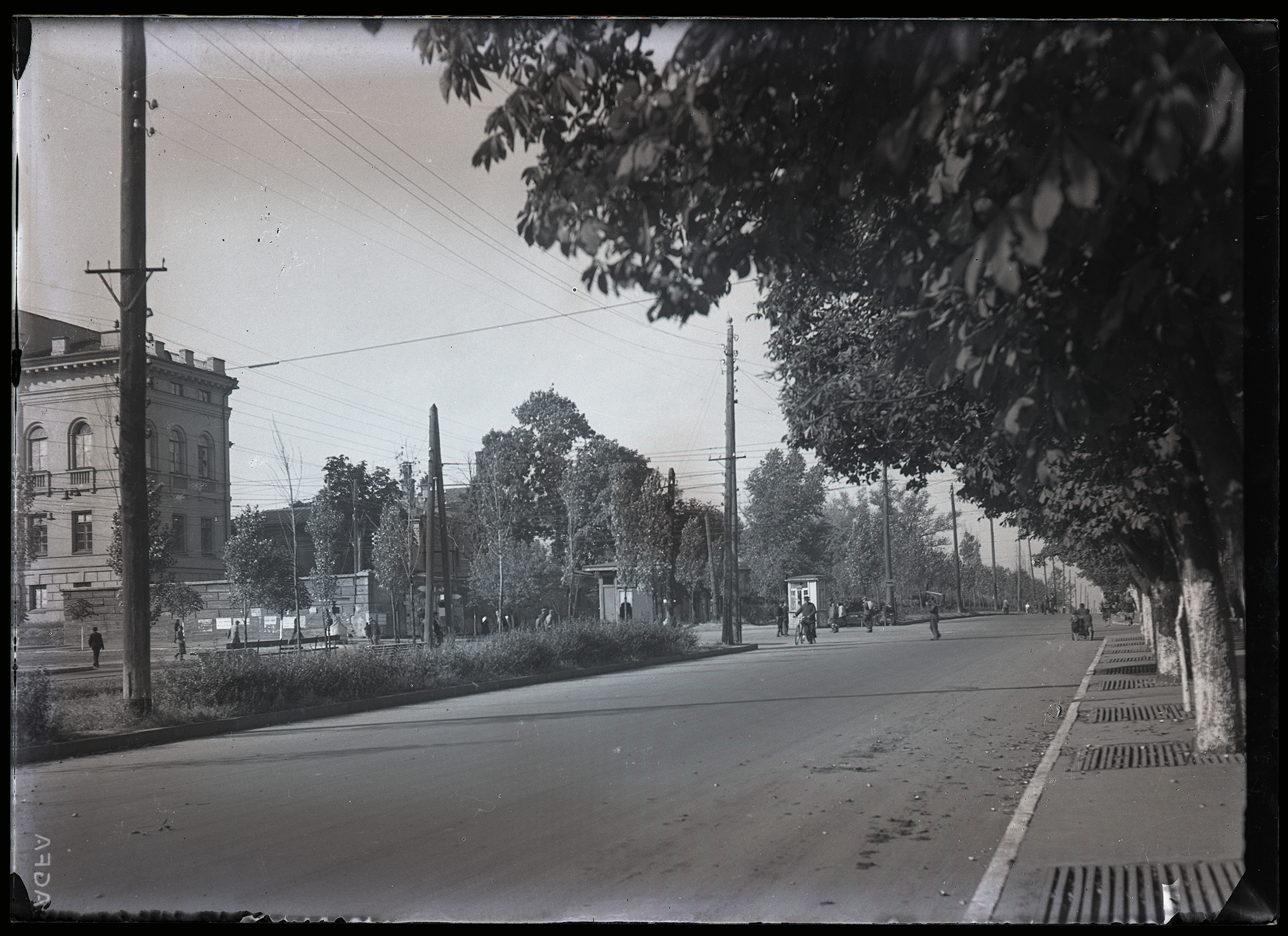 Бульвар Тараса Шевченка. Світлина 1942 року.