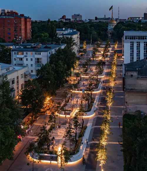 Проспект Дмитра Яворницького.