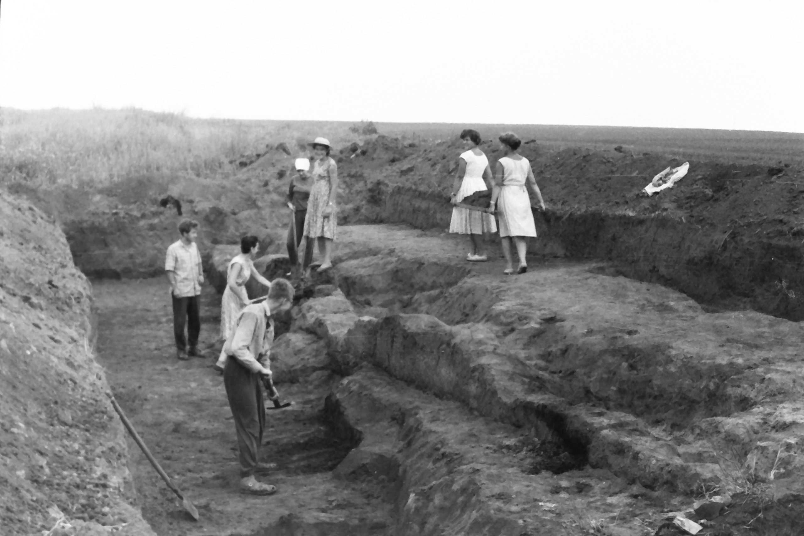 Процес археологічних розкопок Люботинського городища. Світлина Бориса Шрамка