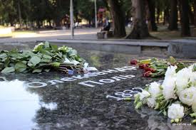 Могила Олександра Поля після перепоховання